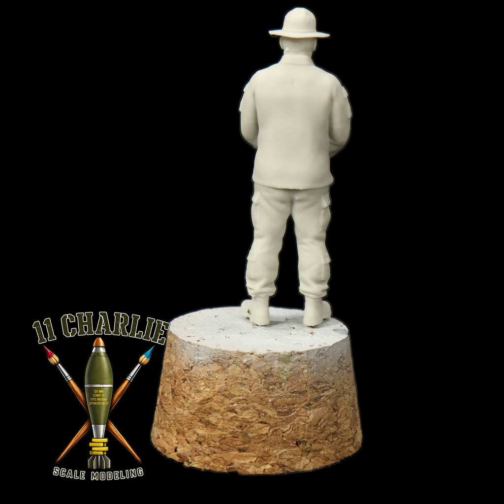 Single Drill Sergeant Standing