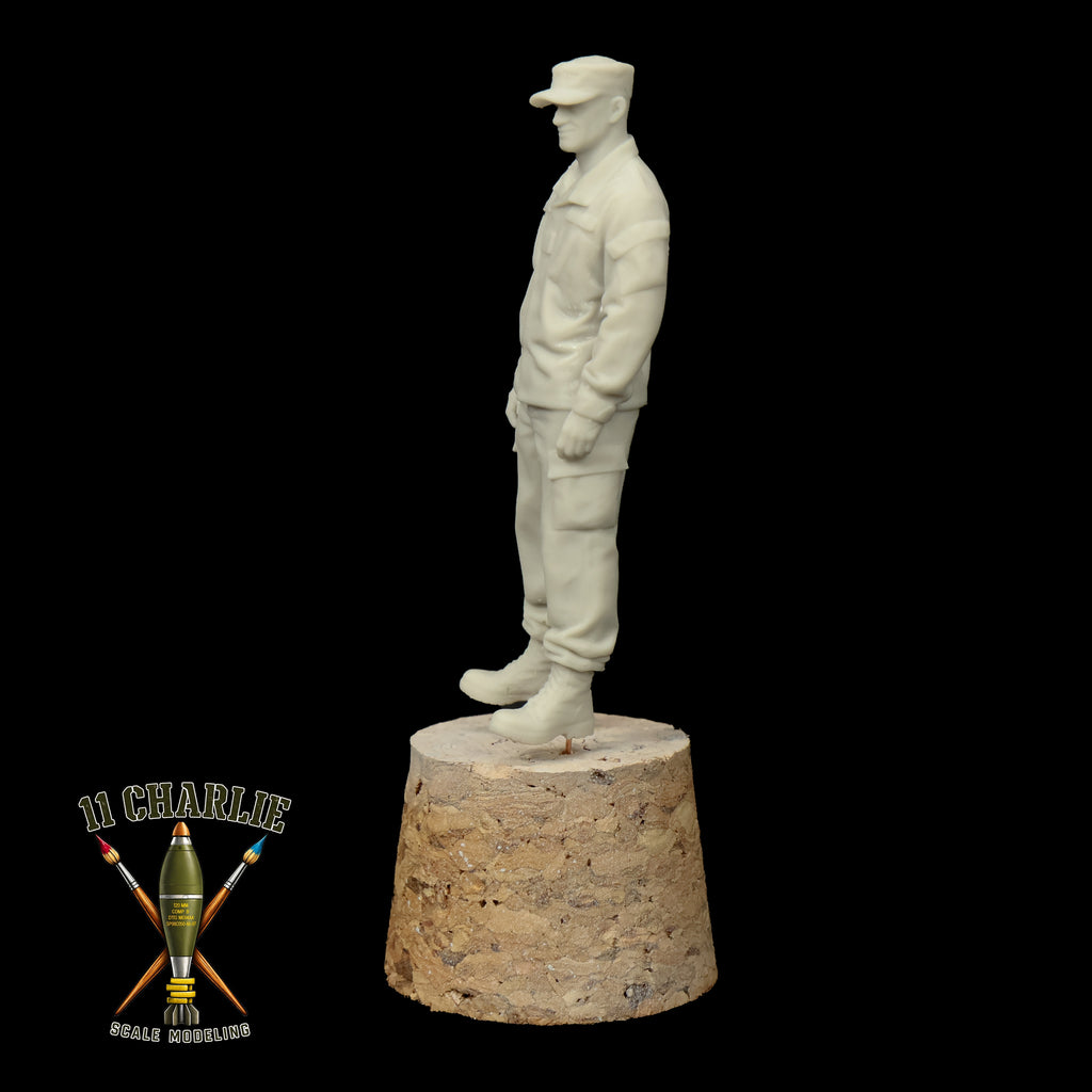 Single Soldier in Patrol Cap