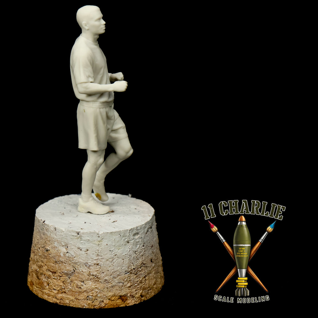 Single Soldier Running in PT Gear Option 1