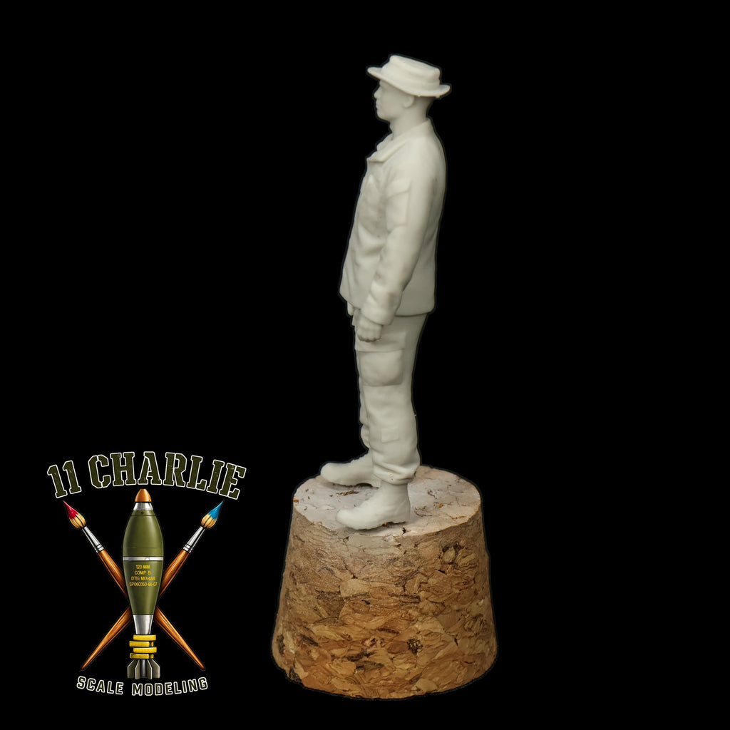 Single Soldier wearing Boonie Hat Option 2