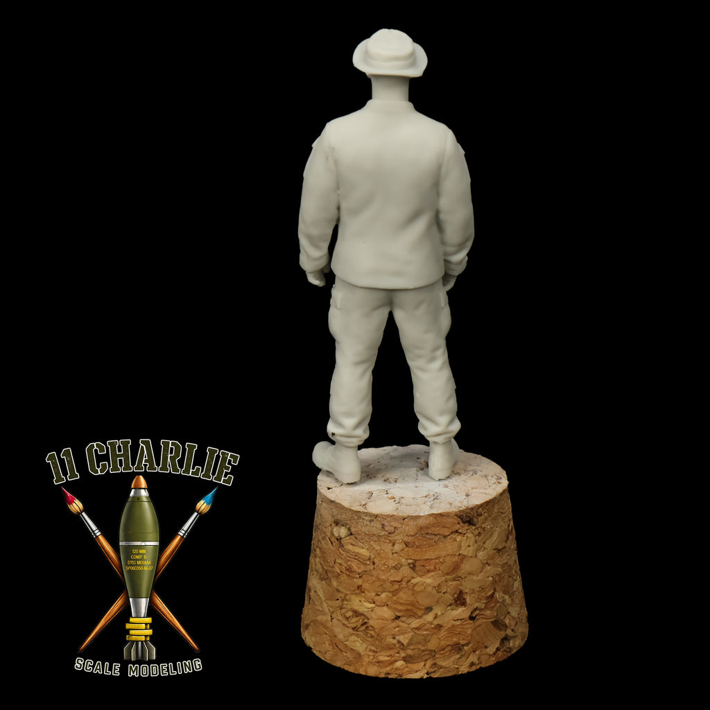 Single Soldier wearing Boonie Hat Option 2