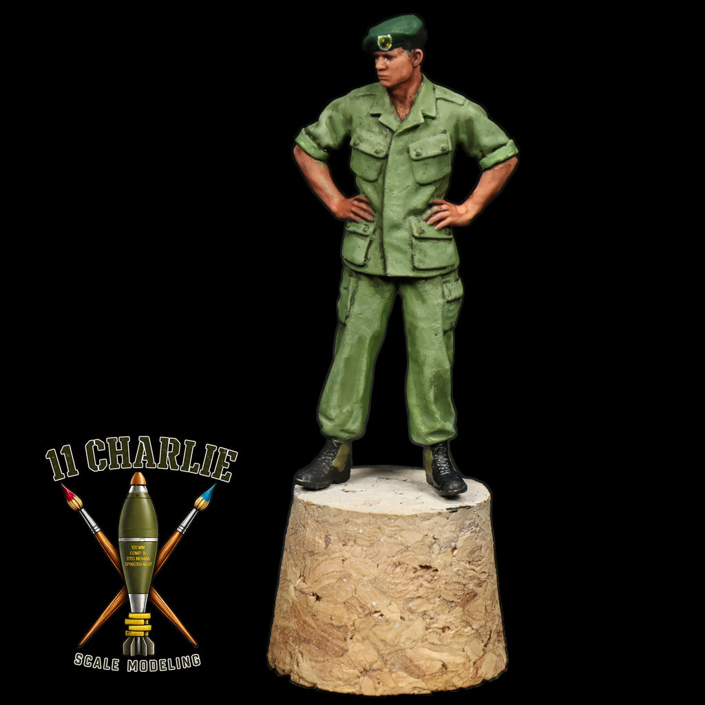 Single US Green Beret Solder, Vietnam Era