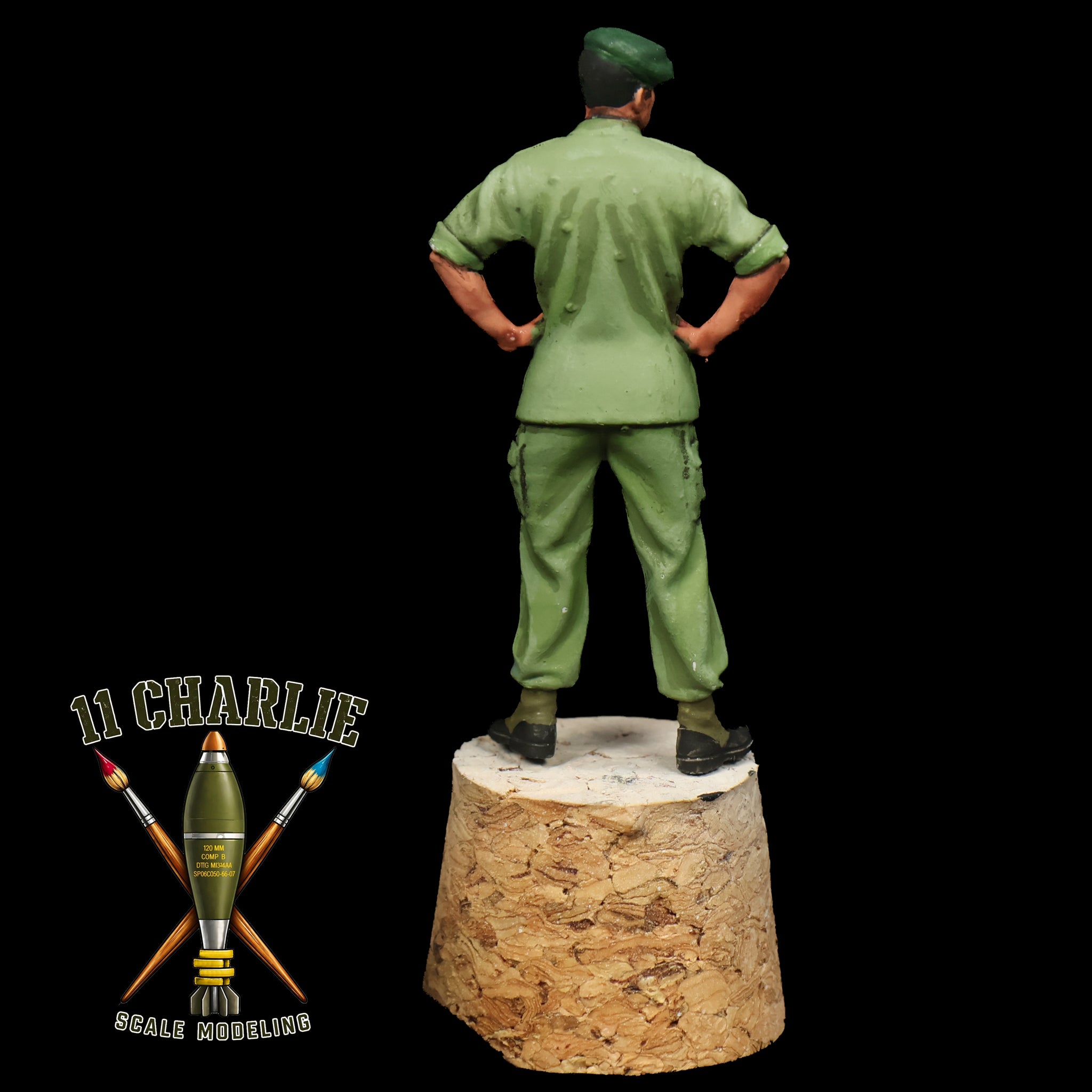 Single US Green Beret Solder, Vietnam Era