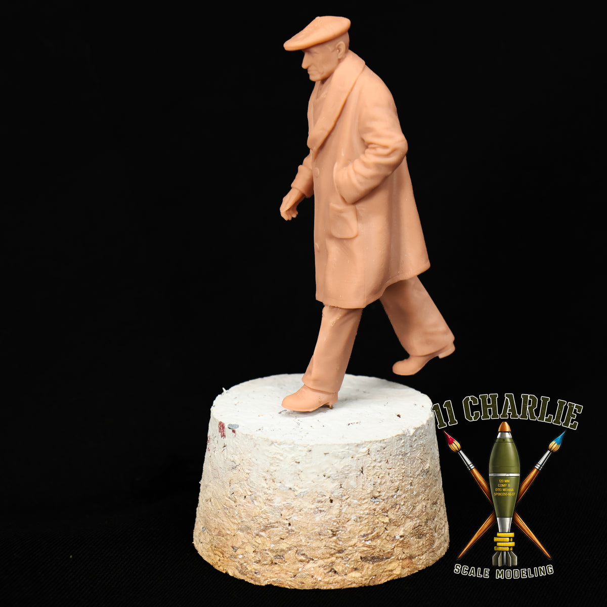 Single Elderly WWII Era Man