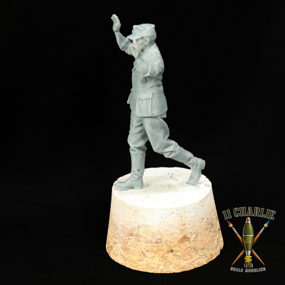 Single German Soldier Surrendering