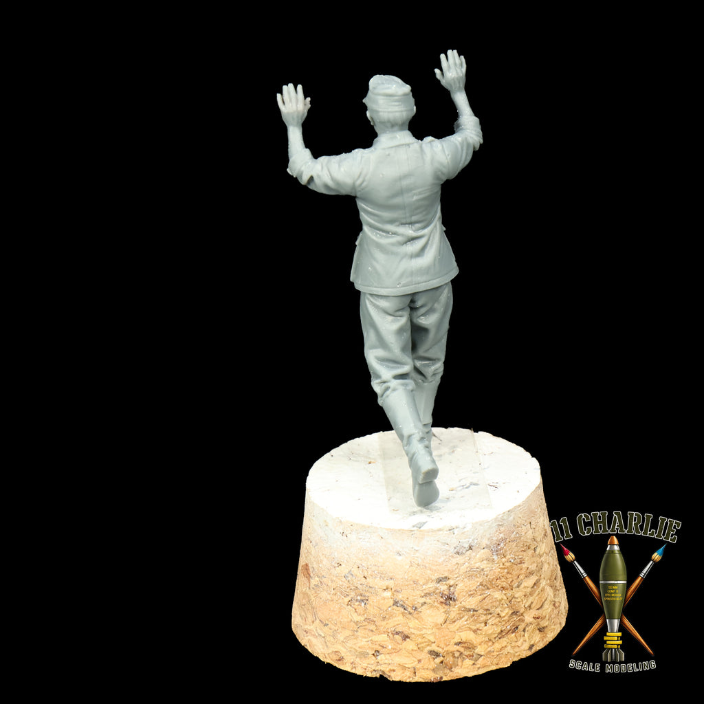 Single German Soldier Surrendering