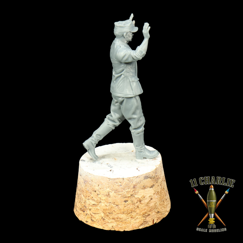 Single German Soldier Surrendering
