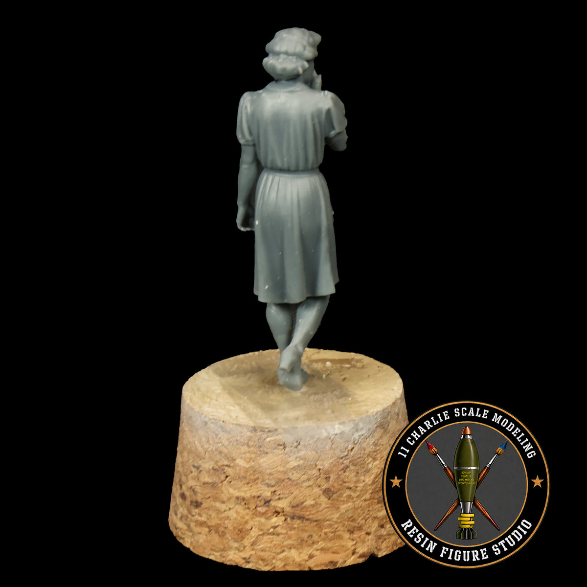 Single WWII Era Woman Crying