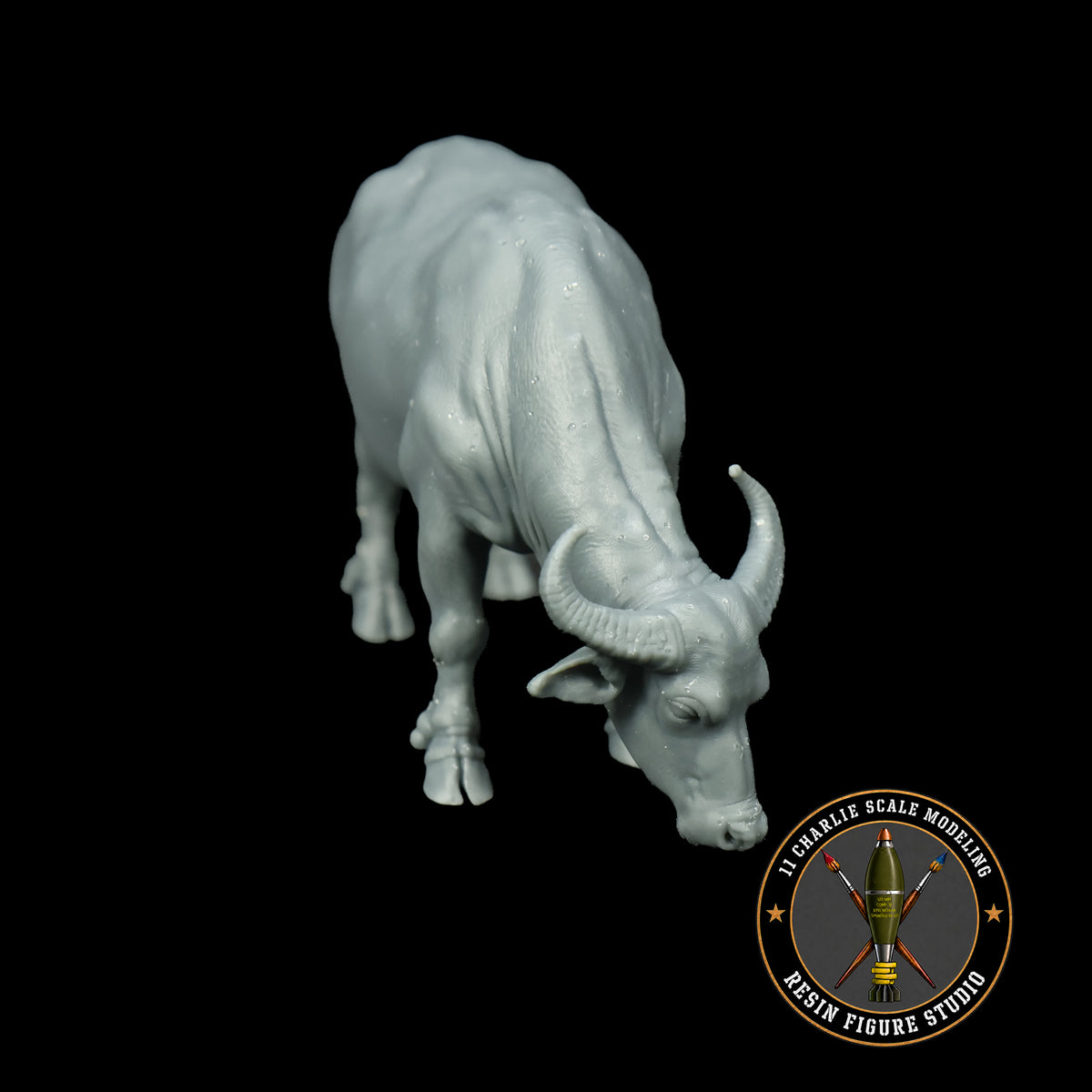 Single Asian Water Buffalo Option 2