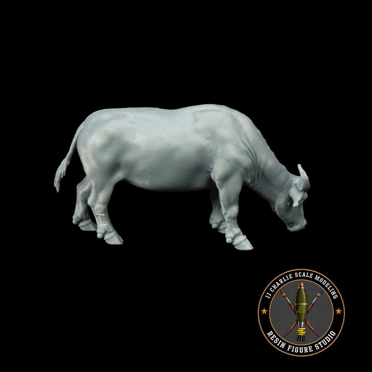 Single Asian Water Buffalo Option 2