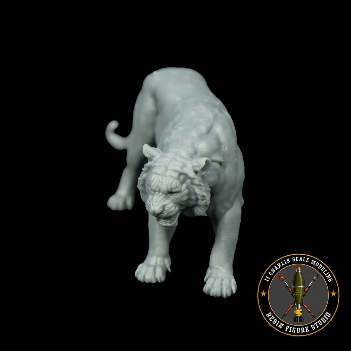 Single Indochinese Tiger