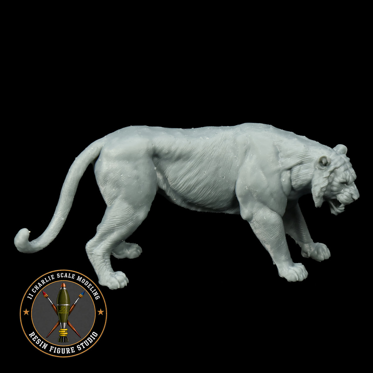 Single Indochinese Tiger